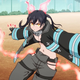 Why does this Fire Soldier’s uniform include a bikini? Doesn’t make sense to me either.